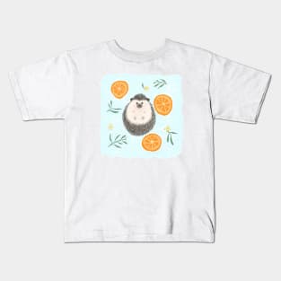 Hedgehog & Oranges Kids T-Shirt